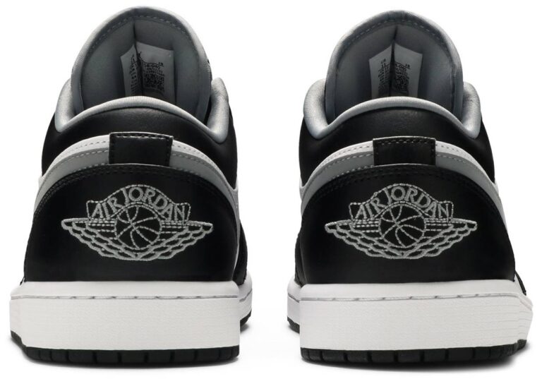 Air Jordan 1 Low Black Medium Grey
