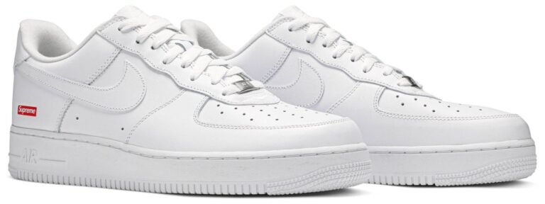 Supreme x Air Force 1 Low ‘Box Logo – White’