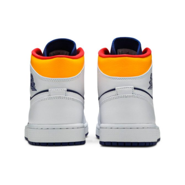 Air Jordan 1 Mid ‘Royal Blue Laser Orange’