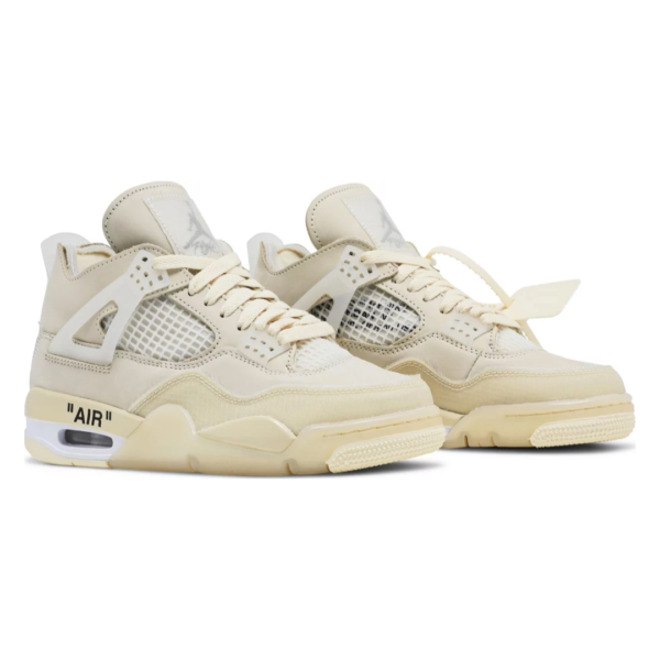 Off-White x Jordan 4 Retro SP Sail