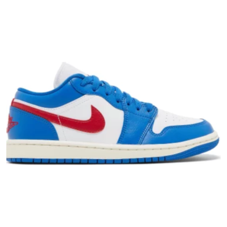Air Jordan 1 Low Sport Blue Gym Red