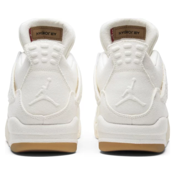 ﻿Levi's x Air Jordan 4 White Denim