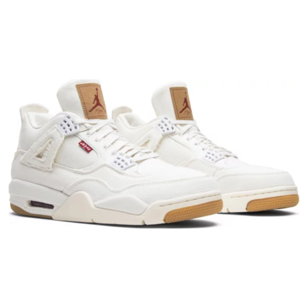 ﻿Levi's x Air Jordan 4 White Denim
