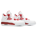 Jordan 4 Retro Alternate 89 White Gym Red