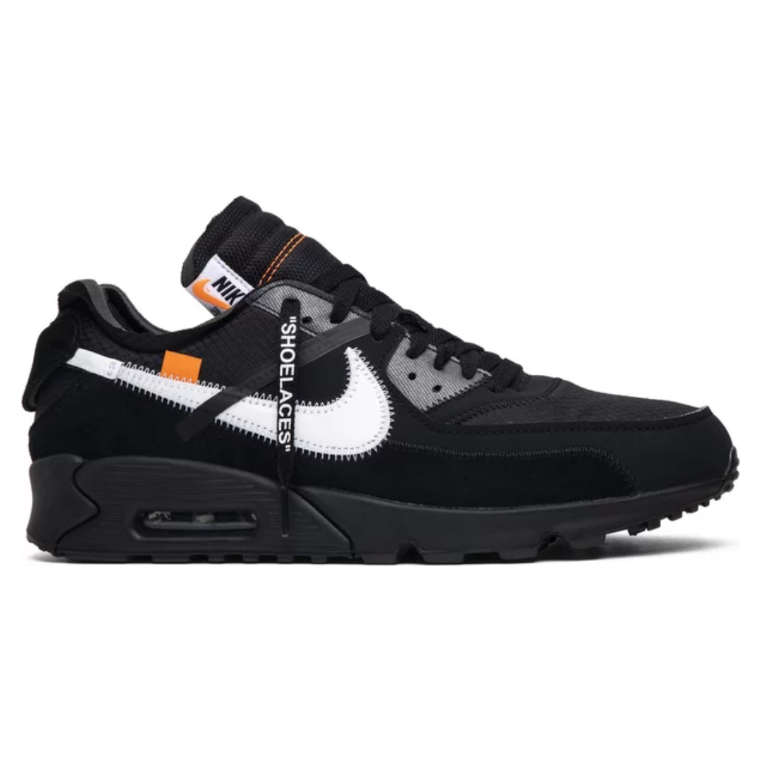 Off White x Air Max 90 Full Black
