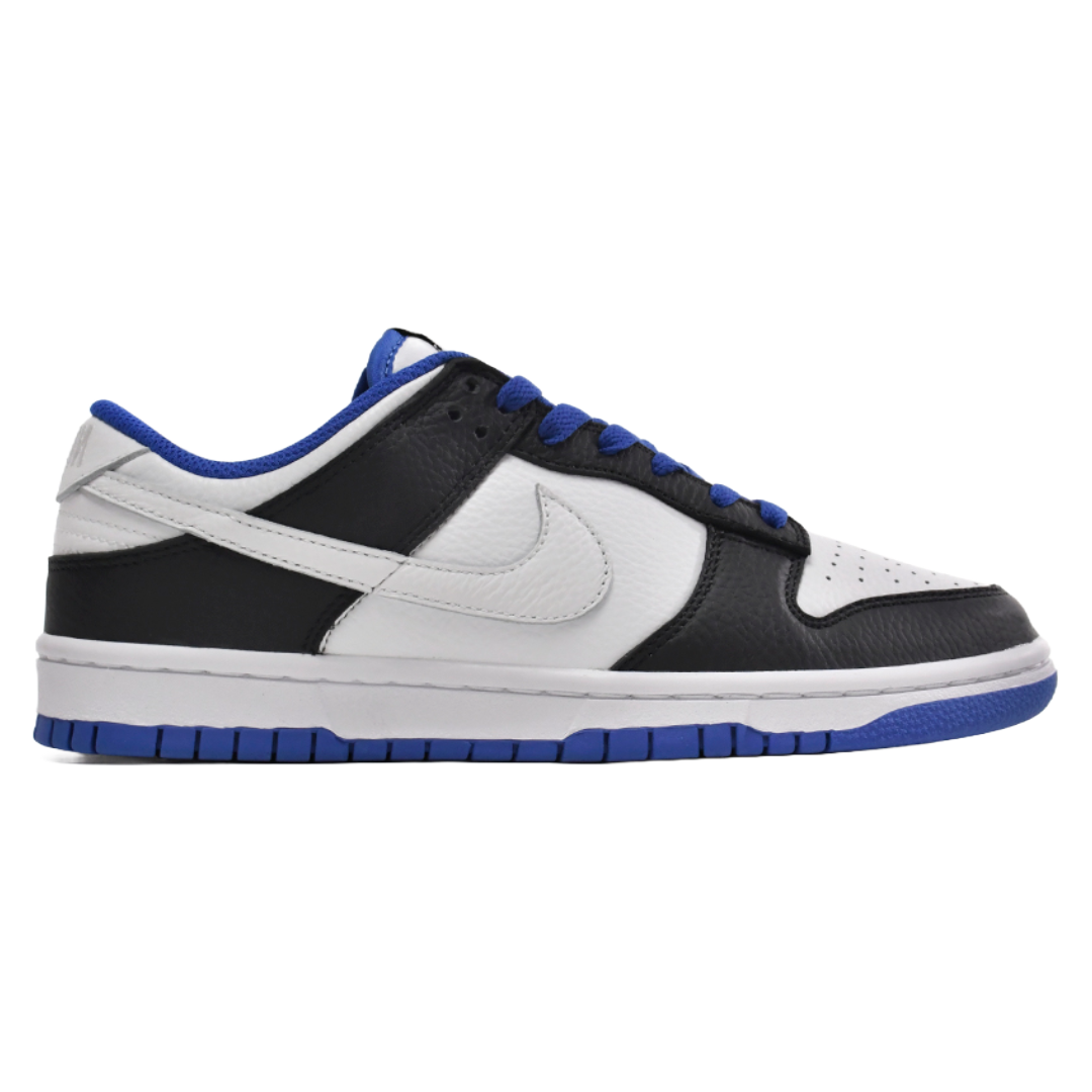 SB Dunk Low White Black Royal