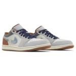 Air Jordan 1 Low SE Phantom Denim Swoosh