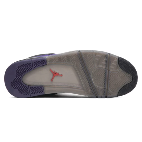 Travis Scott x Nike Air Jordan 4 Retro Purple Suede Black Midsole