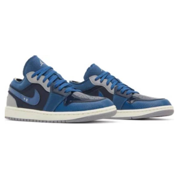 Nike Air Jordan 1 Low SE Craft Obsidian French Blue Ashen Slate White