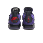 Travis Scott x Nike Air Jordan 4 Retro Purple Suede Black Midsole