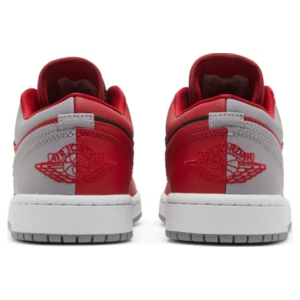 Air Jordan 1 Low SE Smoke Grey Gym Red