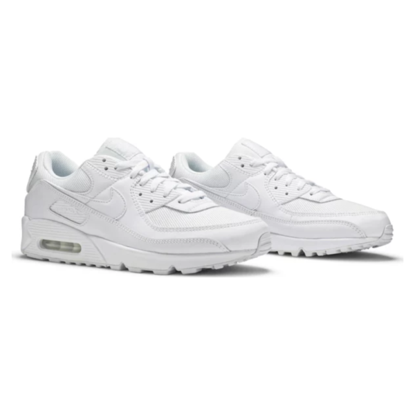 Air Max 90 White Metalic Silver