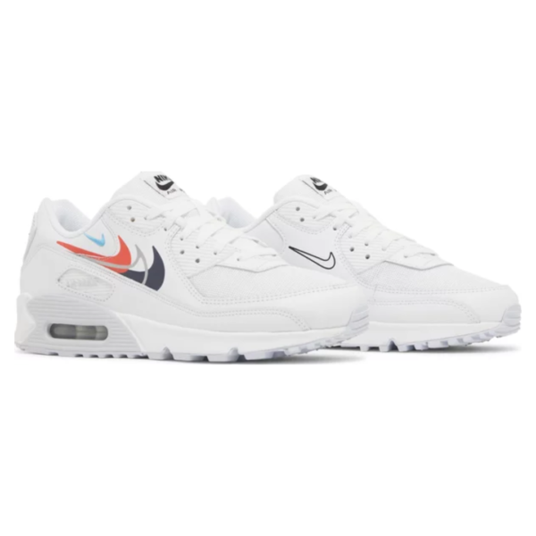 Air Max 90 Quadruple Swoosh White